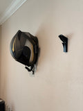 Slim- Flush Motorcycle Helmet Wall Mount
