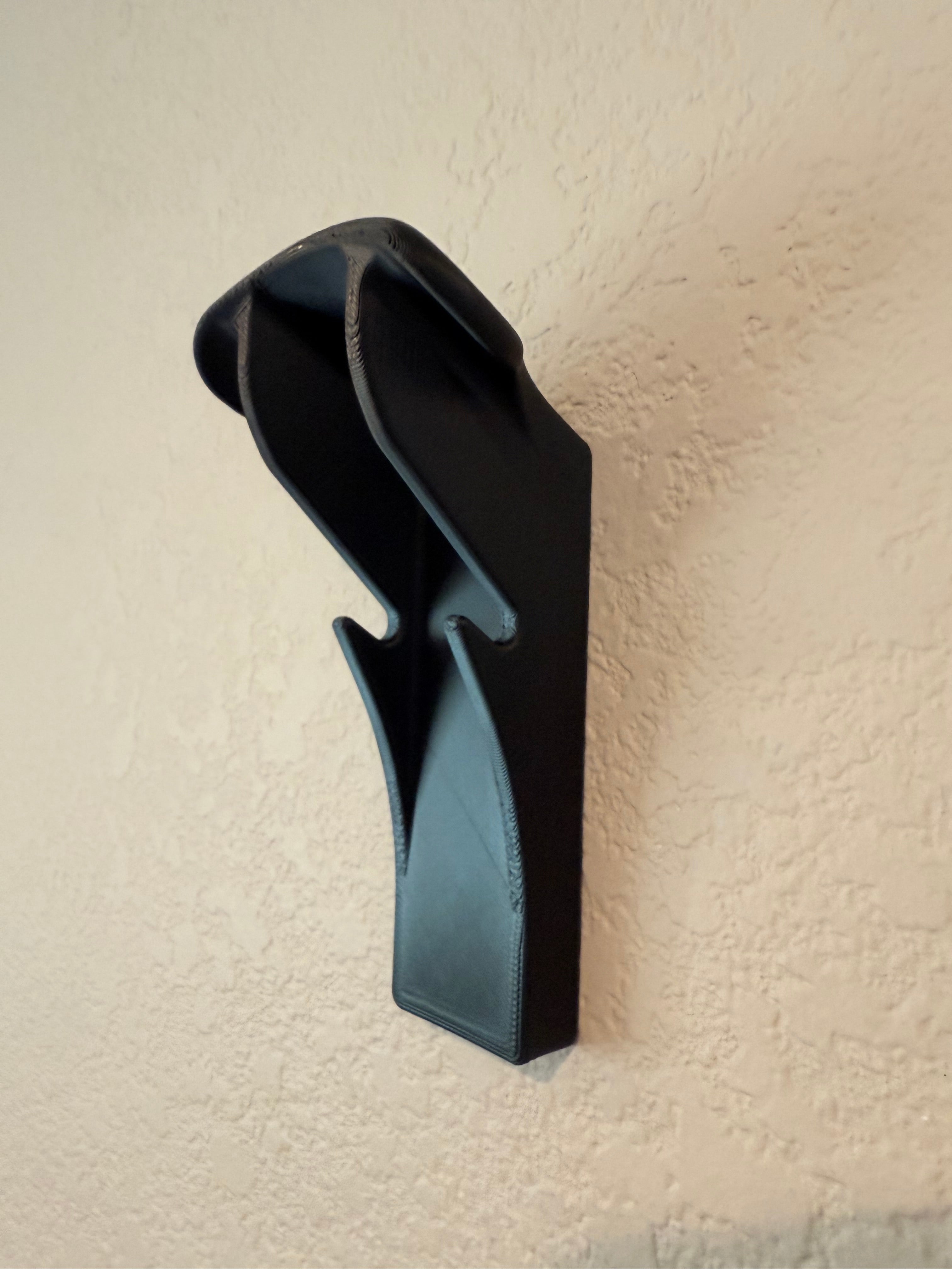Slim- Flush Motorcycle Helmet Wall Mount