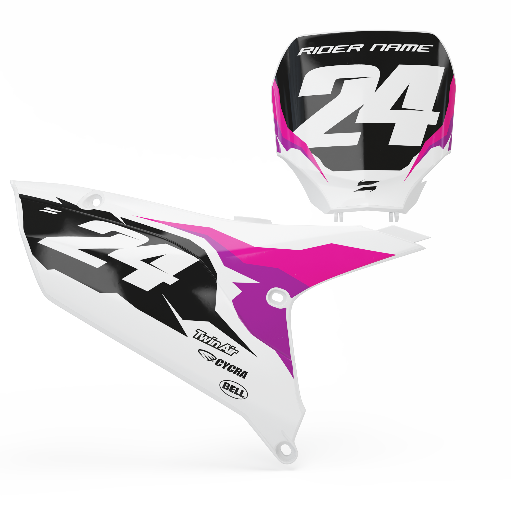 THROWBACK Number Boards for Yamaha's